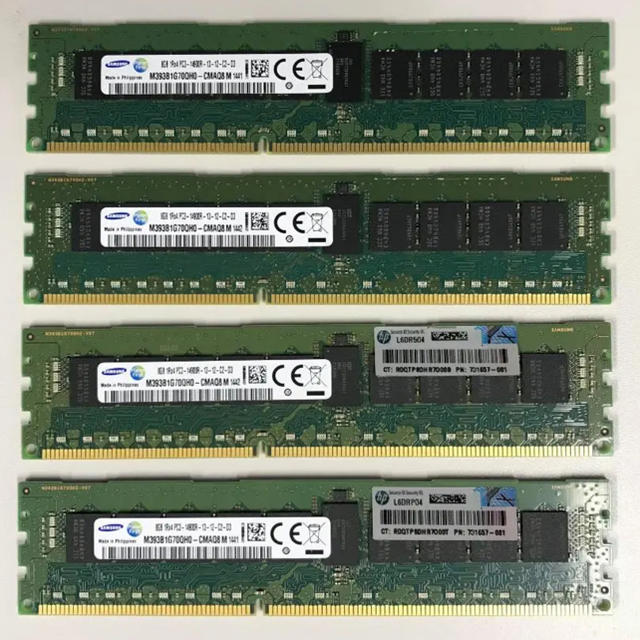 DDR3 PC3-14900R 8GBx4枚 Mac Pro用メモリPCパーツ