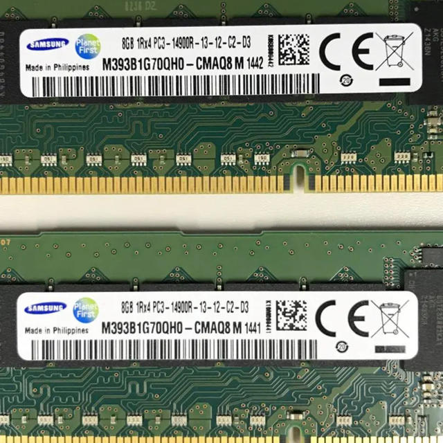 DDR3 PC3-14900R 8GBx4枚 Mac Pro用メモリPCパーツ