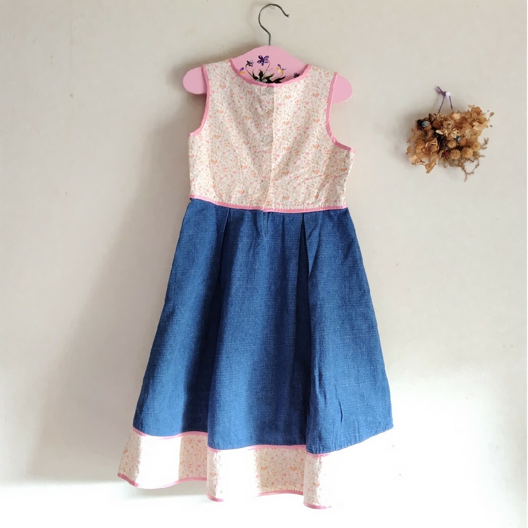 LAURA ASHLEY(ローラアシュレイ)のLAURA ASHLEY♡122コットンワンピース キッズ/ベビー/マタニティのキッズ服女の子用(90cm~)(ワンピース)の商品写真