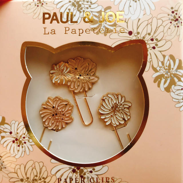 PAUL & JOE(ポールアンドジョー)のポールアンドジョー　クリップ ハンドメイドの文具/ステーショナリー(その他)の商品写真