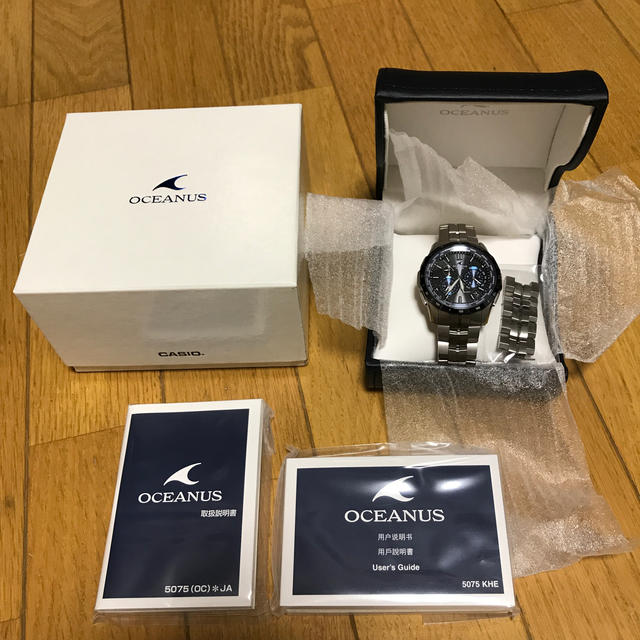 国内外の人気！ CASIO - 【アカツキ様専用】カシオ OCEANUS OCW-S1400D-2AJF 腕時計(アナログ)