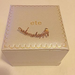 エテ(ete)のete×一ツ山佳子 ピアス(ピアス)