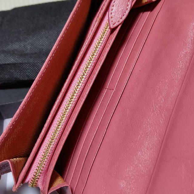 財布（カイマンワニ・ピンク） レディースのファッション小物(財布)の商品写真