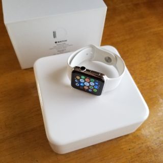 アップルウォッチ(Apple Watch)のApple Watch 42mm　ステンレススチール　（化粧箱無し）(腕時計(デジタル))