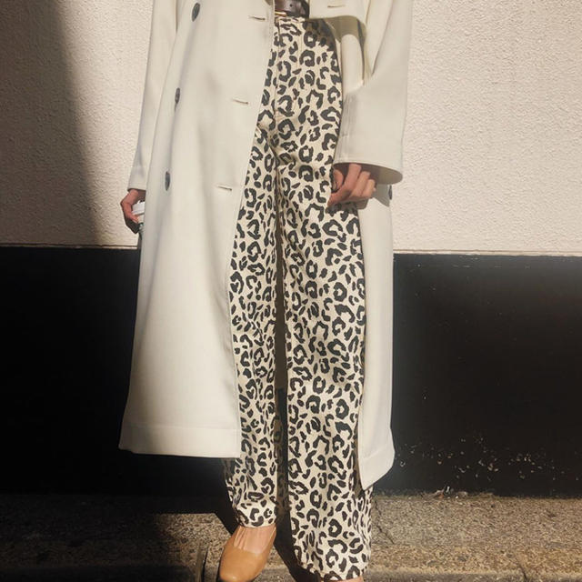 moussy - 【新品未使用】レオパード　ワイド　パンツ