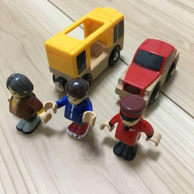 BRIO(ブリオ)のブリオ　レール&ロード トラベルセット キッズ/ベビー/マタニティのおもちゃ(電車のおもちゃ/車)の商品写真