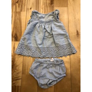 ベビーギャップ(babyGAP)の女の子　ワンピース　50〜60 cm(ワンピース)