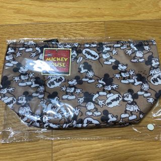 ディズニー(Disney)のミッキー保冷温ランチバック(弁当用品)