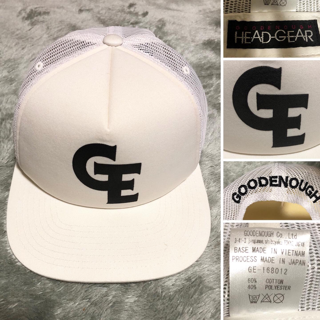GOODENOUGH/グッドイナフ HEAD GEAR CAP キャップ - キャップ