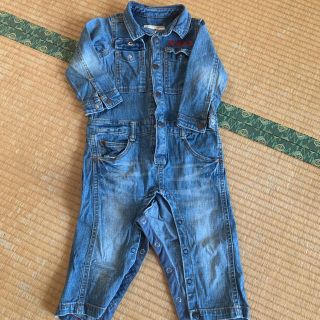 ジャンクストアー(JUNK STORE)のデニム ロンパース つなぎ(パンツ/スパッツ)