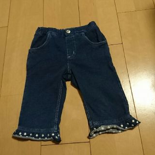 ムージョンジョン(mou jon jon)のmoujonjonデニムハーフパンツ👧👖(パンツ/スパッツ)