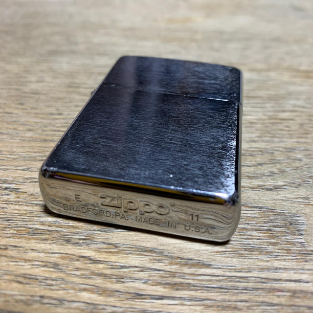 ZIPPO(ジッポー)のTAKAHIROさん専用　zippo BRADFORD.PA. 無地　マット メンズのファッション小物(タバコグッズ)の商品写真