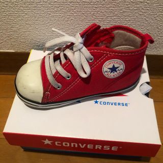 コンバース(CONVERSE)のコンバース/ハイカット15㎝/子供用/赤(スニーカー)