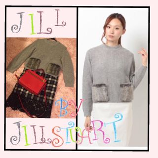 ジルバイジルスチュアート(JILL by JILLSTUART)のジルバイ ポケットファーニット(ニット/セーター)