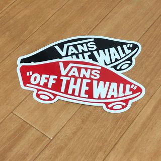 ヴァンズ(VANS)のVANSステッカー　2枚セット(しおり/ステッカー)