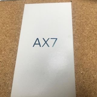 ax7 ゴールド　oppo スマホ　携帯(スマートフォン本体)