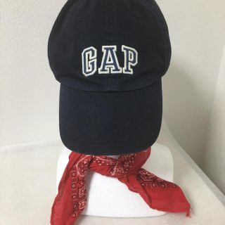 ギャップ(GAP)のGAP  キャップ　子供〜大人まで　ネイビー(帽子)