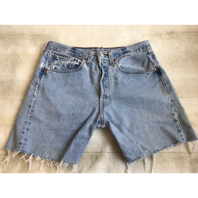 Levi's(リーバイス)のLevi’s ハーフデニム　used レディースのパンツ(デニム/ジーンズ)の商品写真