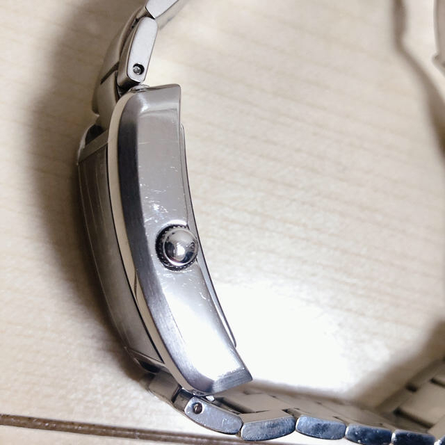 Emporio Armani(エンポリオアルマーニ)のEMPORIO ARMANI 腕時計　スクエア メンズの時計(腕時計(アナログ))の商品写真