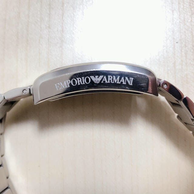 Emporio Armani(エンポリオアルマーニ)のEMPORIO ARMANI 腕時計　スクエア メンズの時計(腕時計(アナログ))の商品写真