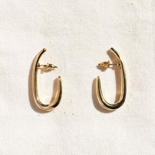 イエナ(IENA)のＭetal curve pierce No.89(ピアス)