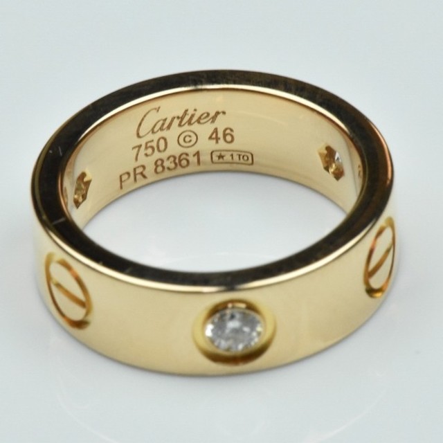 Cartier(カルティエ)の専用です　Cartier カルティエ ダイヤモンド ラブリング 6号 指輪   レディースのアクセサリー(リング(指輪))の商品写真