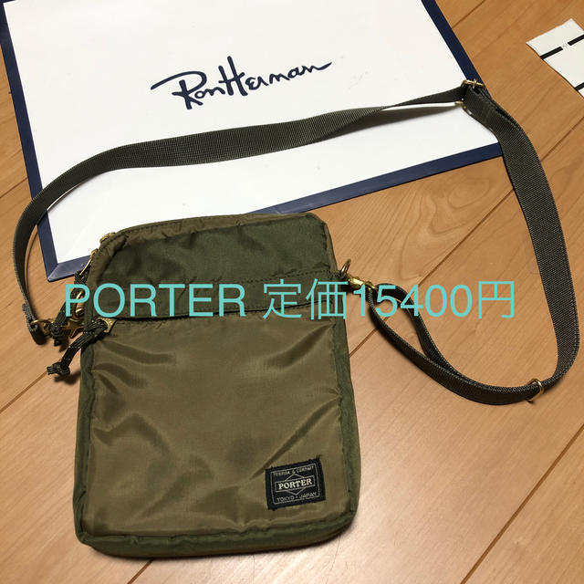 カーキ　PORTER アーバンリサーチ　ショルダーバッグ