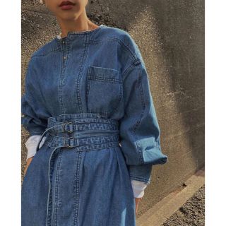 アメリヴィンテージ(Ameri VINTAGE)の【美品】AMERI BELTED VARIOUSLY DRESS ワンピース(ロングワンピース/マキシワンピース)