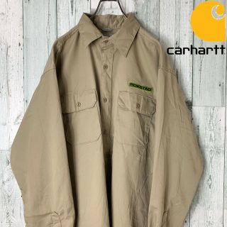 カーハート(carhartt)の【人気色】カーハート アースカラー ビッグサイズ ゆるダボ シャツ ベージュ(シャツ)