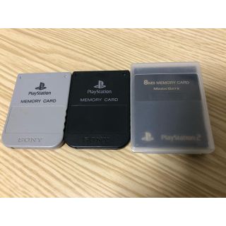 プレイステーション2(PlayStation2)のプレステ　メモリーカード(その他)