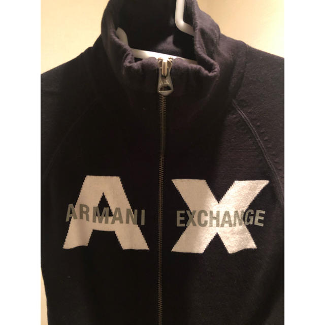 ARMANI EXCHANGE(アルマーニエクスチェンジ)の【美品】ARMANI EXCHANGEシップアップカーディガン レディースのトップス(パーカー)の商品写真