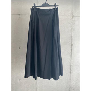 ワイズ(Y's)のY’s ワイズ ヨウジヤマモト オーバープリーツスカート ブラック サイズ3(ロングスカート)