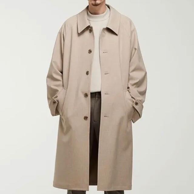 “BALMACAAN COCOON COAT” lidnm