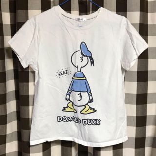 ディズニー(Disney)のドナルド Tシャツ L(Tシャツ(半袖/袖なし))