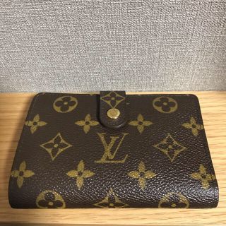 ルイヴィトン(LOUIS VUITTON)のLOUISVUITTON がま口二つ折り財布(財布)