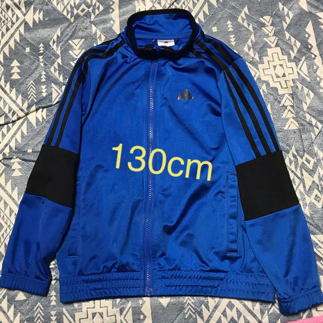 adidas(アディダス)の130cm アディダス ジャージ キッズ/ベビー/マタニティのキッズ服男の子用(90cm~)(ジャケット/上着)の商品写真