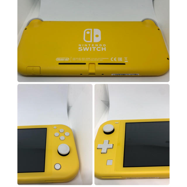 Nintendo Switch(ニンテンドースイッチ)の美品　Nintendo Switch Lite イエロー スイッチライト　黄色 エンタメ/ホビーのゲームソフト/ゲーム機本体(携帯用ゲーム機本体)の商品写真