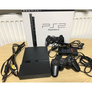 プレイステーション2(PlayStation2)のプレステ2 薄型　ジャンク(家庭用ゲーム機本体)