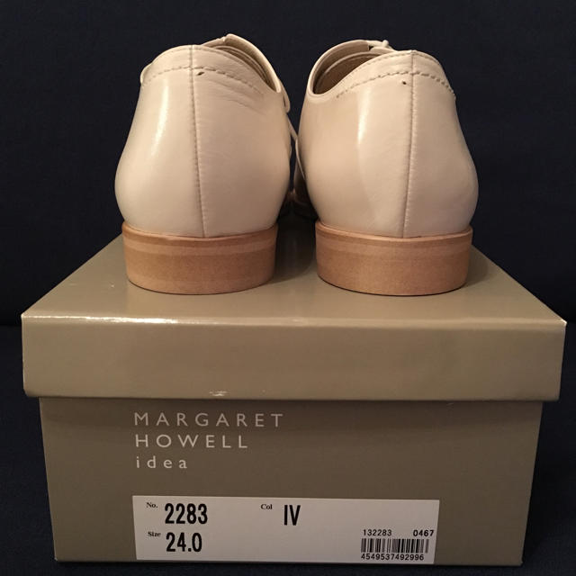 MARGARET HOWELL(マーガレットハウエル)の◆新品・箱付き◆ マーガレットハウエル　レースアップシューズ レディースの靴/シューズ(ローファー/革靴)の商品写真