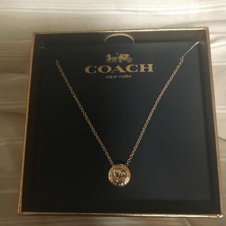 コーチ(COACH)のコーチ　ネックレス　ピンクゴールド(ネックレス)