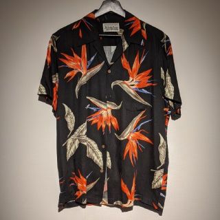 ワコマリア(WACKO MARIA)の美品L WACKO MARIA BIRD OF PARADISE S/S(シャツ)