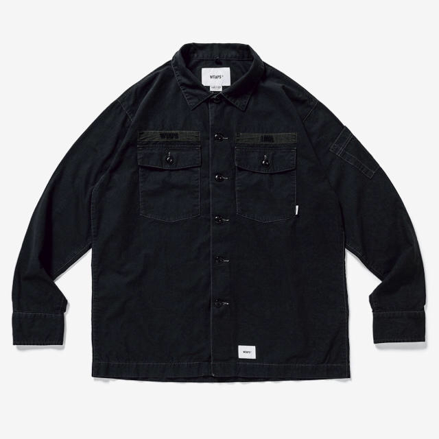 M 20SS WTAPS BUDS LS / SHIRT. RIPSTOP