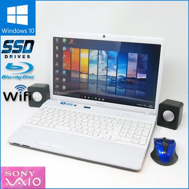 数量無線マウスセット Windows10搭載 ノートPC SONY 71B11