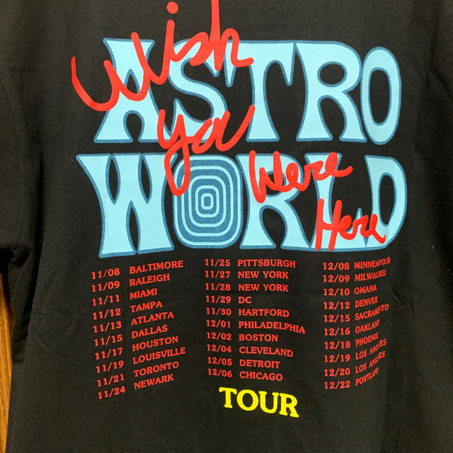 【L】TRAVIS SCOTT Astro World 1