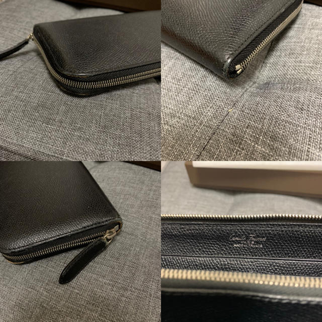 美品】カミーユ フォルネ ラウンドジップ 長財布 ヴォーグレネ
