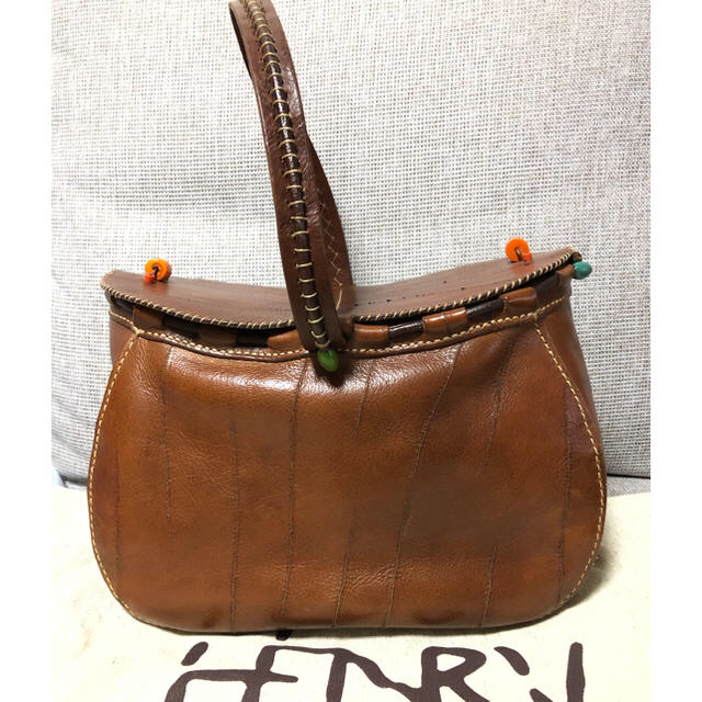 トートバッグHENRY CUIR  PANIER