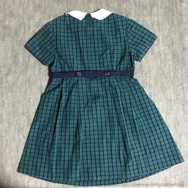 familiar(ファミリア)のワンピース15   familiar 120センチ　グリーン キッズ/ベビー/マタニティのキッズ服女の子用(90cm~)(ワンピース)の商品写真