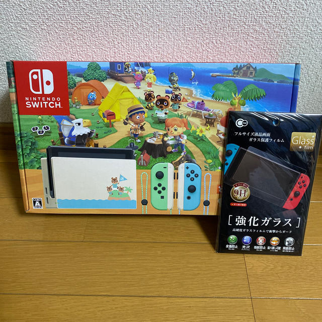 Nintendo Switch あつまれ どうぶつの森セット エンタメ/ホビーのゲームソフト/ゲーム機本体(家庭用ゲーム機本体)の商品写真