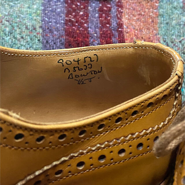 Trickers(トリッカーズ)の美品！最終値下げ！トリッカーズ　バートン　M5633 7ハーフ　革靴　英国 メンズの靴/シューズ(ドレス/ビジネス)の商品写真