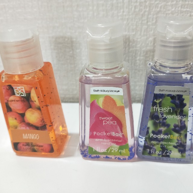 Bath & Body Works(バスアンドボディーワークス)のBath＆bodyworks 他 ハンドジェル 除菌 インテリア/住まい/日用品のキッチン/食器(アルコールグッズ)の商品写真